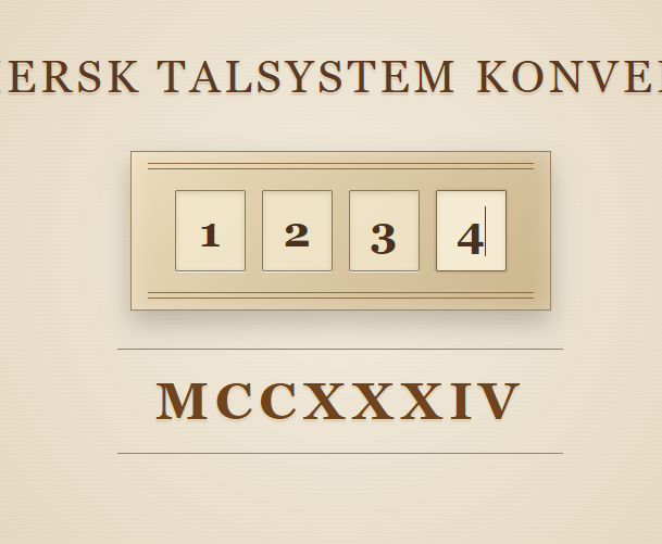 Romersk tal