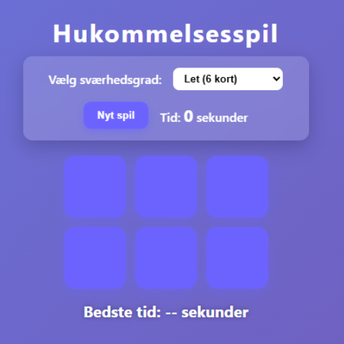 Hukommelsesspil