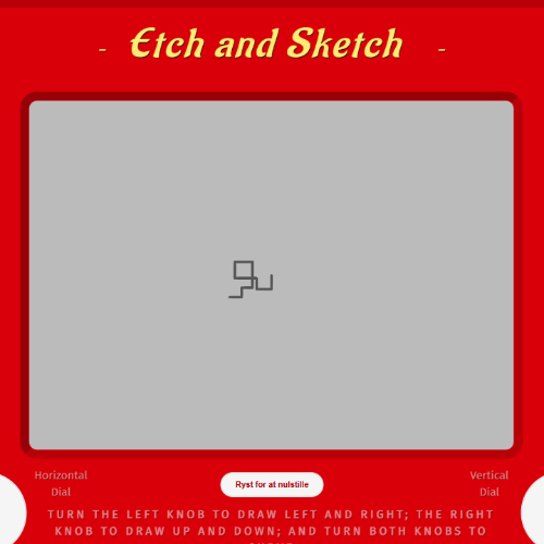 Etch A Sketch
