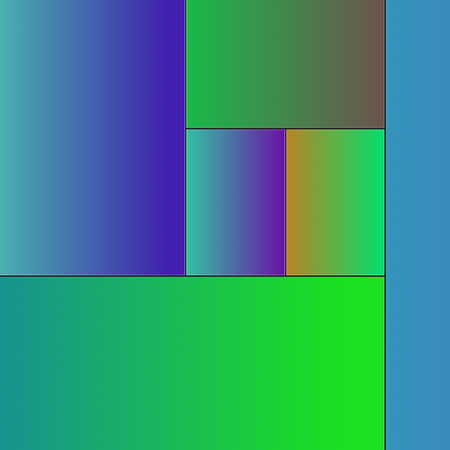 Rainbow splitter