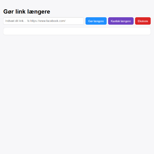 Longer link