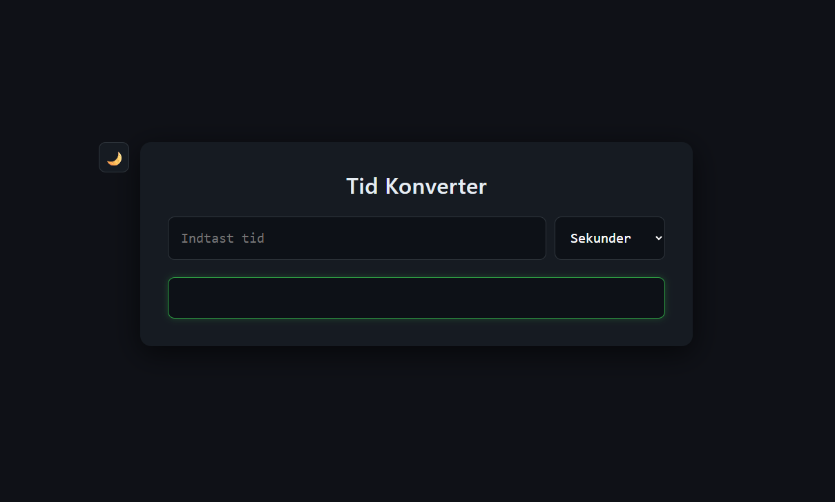 Tid konverter